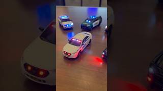 Greenlight police cars with LED lights made by finestpursuit911 police diecast cops toycars [upl. by Eustashe]