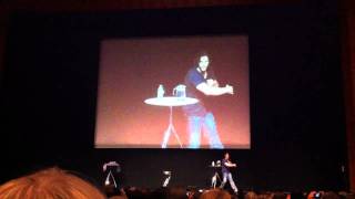 AECON 2  Jareds panel pretend fight with water jug [upl. by Emelin456]