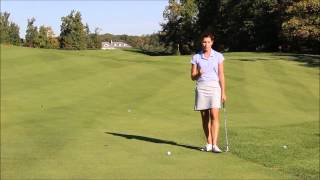 Crisp Wedge Shots with Erika Larkin PGA [upl. by Kristofer]