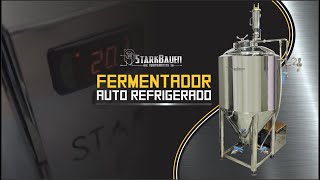 Tanque Fermentador Auto Refrigerado  StarkBauen [upl. by Moitoso]