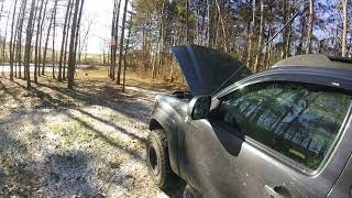 Toyota Tacoma  Sleeping Platform and Solar Setup [upl. by Shep]