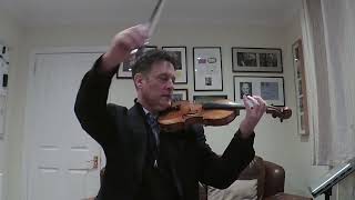 7 Violin Beginner Minuet 3 exercise The Little Bird [upl. by Nairbal]