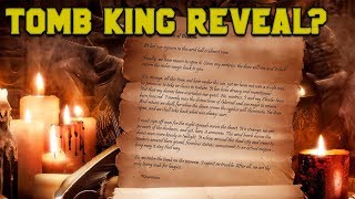 Tomb King DLC Reveal Tomorrow Lore Letter Breakdown  Total War Warhammer 2 [upl. by Huber]