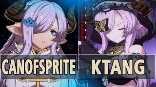 GBVSR🔥CanOfSprite Narmaya Vs Ktang Narmaya BButterfly🔥 High Level Gameplay [upl. by Sirotek]