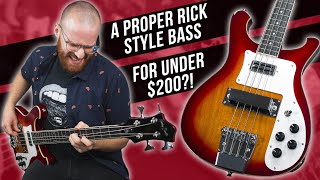 The 200 Rickenbacker Killer  Harley Benton RB414 Demo [upl. by Pohsib]