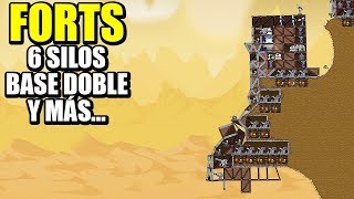 BASE CON 6 SILOS Y MÁS PARTIDAS  FORTS  Gameplay Español [upl. by Amehsyt]