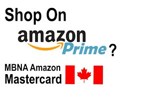 MBNA Amazon Canada Mastercard [upl. by Gaven]