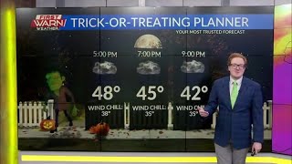 Rockford IL Halloween Weather Forecast 103124  Jordan Wolfe [upl. by Adle]