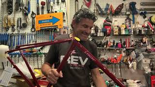 REV Review  unboxing the new Ritchey Road logic RIM brake ritcheydesign [upl. by Selij]