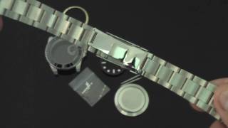 Submariner Sapphire Crystal Case Kit For ETA 2836 2824 [upl. by Cordula]