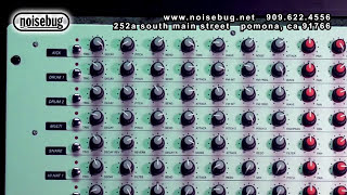 VERMONA DRM1 mk3  MIDI Controlled ANALOG DRUM SYNTH  Demonstrated at NOISEBUG [upl. by Firman713]