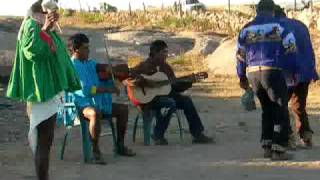 Raramuri Tarahumara traditional Pascol and Tutuburi dances Sorichiki Chih Mexico [upl. by Wurtz]