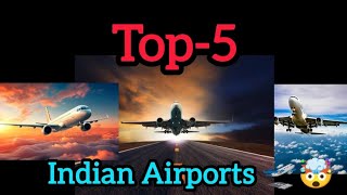 Top 5 Indian Airports🛫 [upl. by Elgna]