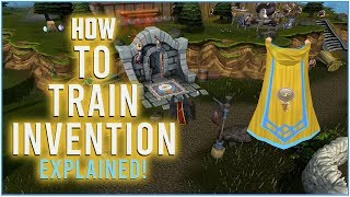 How To Train Invention Runescape 3 Complete Easy Guide [upl. by Henke]