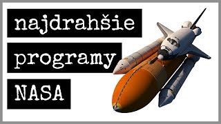 TOP5️⃣ NAJDRAHŠÍCH PROGRAMOV NASA 🚀 [upl. by Den]