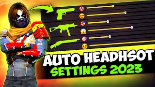 My Auto Headshot Sensitivity 2023  Best Free Fire Settings of MR ABU Revealed [upl. by Adrian]