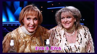 Eva Rydberg and Ewa Roos talks about music acting and upcoming projects  Melodifestivalen 2023 [upl. by Nivat]