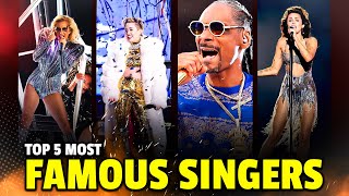 Who Are the Top 5 Most Famous Singers of This Generation You Won’t Believe 1 [upl. by Airrat]