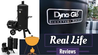 DynaGlo Signature Series Smoker Real Life Reviews [upl. by Lohrman]