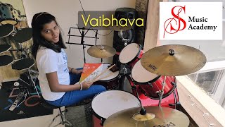 TRINITY  Grade 1  Drums  Vaibhava  SS Music Academy  2024 [upl. by Yssis964]