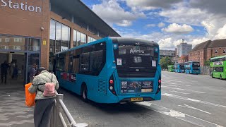 Arriva Leicester ADL Enviro 200 MMC 3140  YX17 NGN running the route 37 [upl. by Helman378]