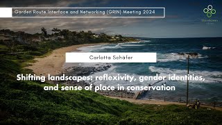 Shifting landscapes reflexivity gender identities and sense of place in conservation [upl. by Wilkie701]