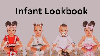 Sims 4 Infant Lookbook  CC Folder [upl. by Nevi]