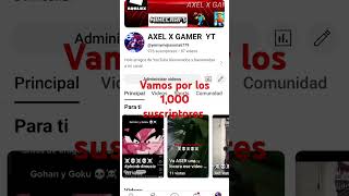 Vamos por los 1000 suscriptores [upl. by Ahsienek]