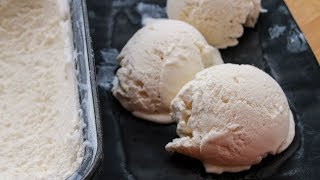 Homemade Vanilla Ice Cream Recipe  No Condensed Milk  No Eggs  No Ice Cream Machine [upl. by Dionis943]