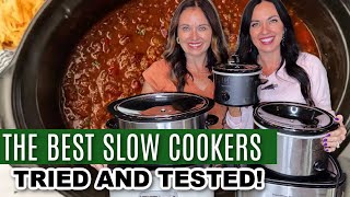 The Best Slow Cookers  Honest Reviews Tried and Tested [upl. by Norwood]