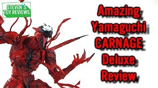 Amazing Yamaguchi Revoltech Carnage Deluxe Review [upl. by Thurber]