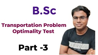 Transportation Problem  Optimality Test  Basic Feasible Solution [upl. by Hoeg534]