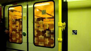 U Bahn Berlin Mitfahrt GI1E 1074 als U2 Spittelmarkt bis Alexanderplatz [upl. by Karmen]