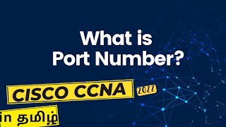 What is Port number in Tamil  TCP vs UDP  CISCO CCNA [upl. by Inalel]