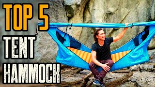 TOP 5 BEST HAMMOCK TENT for CAMPING amp BACKPACKING [upl. by Curkell]