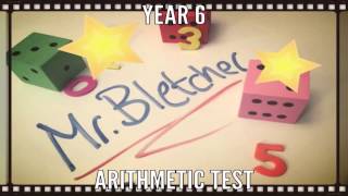 YEAR 6 SATS Maths Arithmetic Practice Test TEST YOURSELF [upl. by Ycaj462]