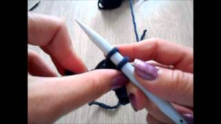 Tuto tricot  Rabattre les mailles bind off [upl. by Leontina40]