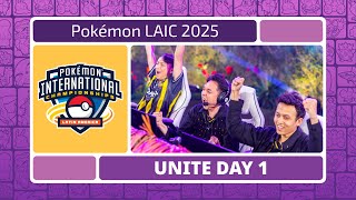 LAIC Day 1  Group Stage  Pokémon UNITE Championship Series [upl. by Llenyl]