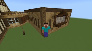 How to Build Stampys Lovelier World 7  Clubhouse Wing Start [upl. by Anirbas]