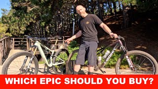 Specialized Epic 8 or Epic 8 Evo Which is the perfect lightweight XC Race  Trail Bike for you [upl. by Brower]