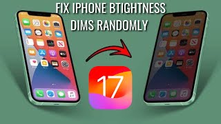 How To Fix iPhone Screen Dims Randomly After Update 1761 [upl. by Pearman655]