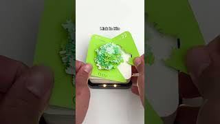 green tree calendar😍🌲 gift giftideas 3dcalendar 3dmemopad calendar satisfyingvideo [upl. by Halimak875]