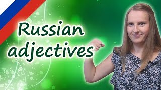 Russian adjectives and their endings declension of Russian adjectives [upl. by Veradia48]