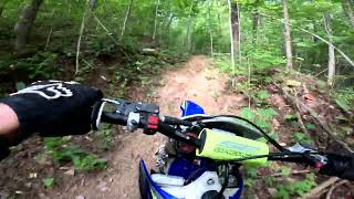 Sherco 300 SE Morning single track [upl. by Llerrehs]