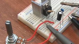 LM317 Adjustable Voltage Regulator Tutorial [upl. by Idaline799]