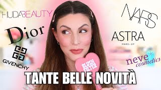 NOVITÀ MAKEUP ✨ HUDA BEAUTY ASTRA GIVENCHY DIOR NEVE COSMETICS NARS [upl. by Ytrebil238]