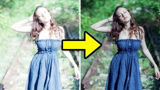 Photoshop Tutorial  How to Fix Overexposed Photos in Photoshop [upl. by Gnolb]