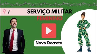 Serviço militar feminino [upl. by Meredith]