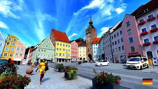 Landsberg am Lech  Medieval town hidden in Germany  4K Walk  Impressive city gate [upl. by Chappell]