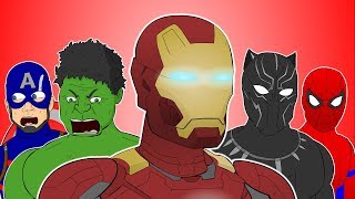 ♪ AVENGERS ANIMATED SONGS  Music Video Compilation [upl. by Powe]